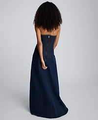 Kenneth Cole Women's Strapless Maxi Dress