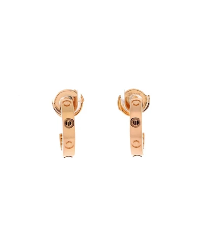 Pre-Owned Cartier Love Hoop Earrings