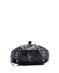 Pre-Owned Balenciaga Medium Le Cagole Giant Studs Shoulder Bag Leather