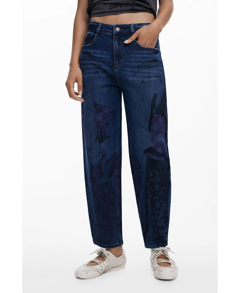 Desigual Women's Boyfriend Samurai Jeans