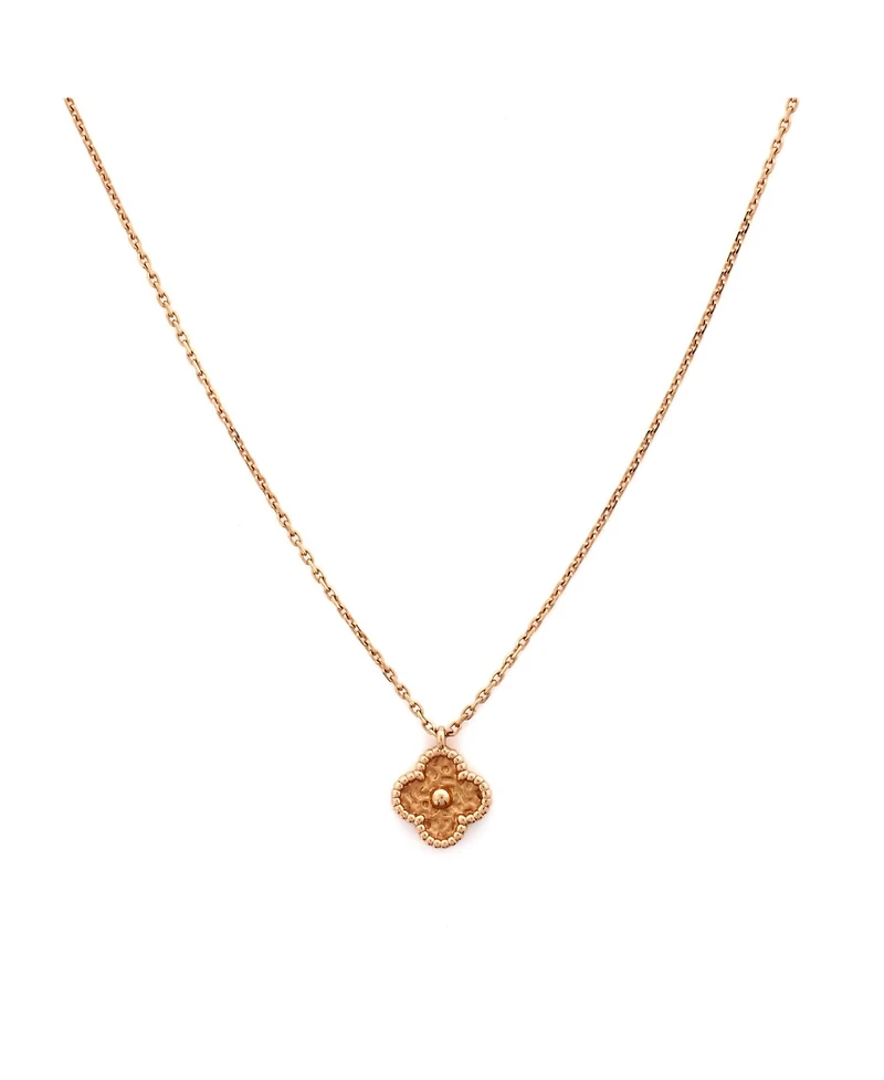 Pre-Owned Van Cleef & Arpels Sweet Alhambra Pendant Necklace