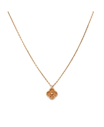 Pre-Owned Van Cleef & Arpels Sweet Alhambra Pendant Necklace
