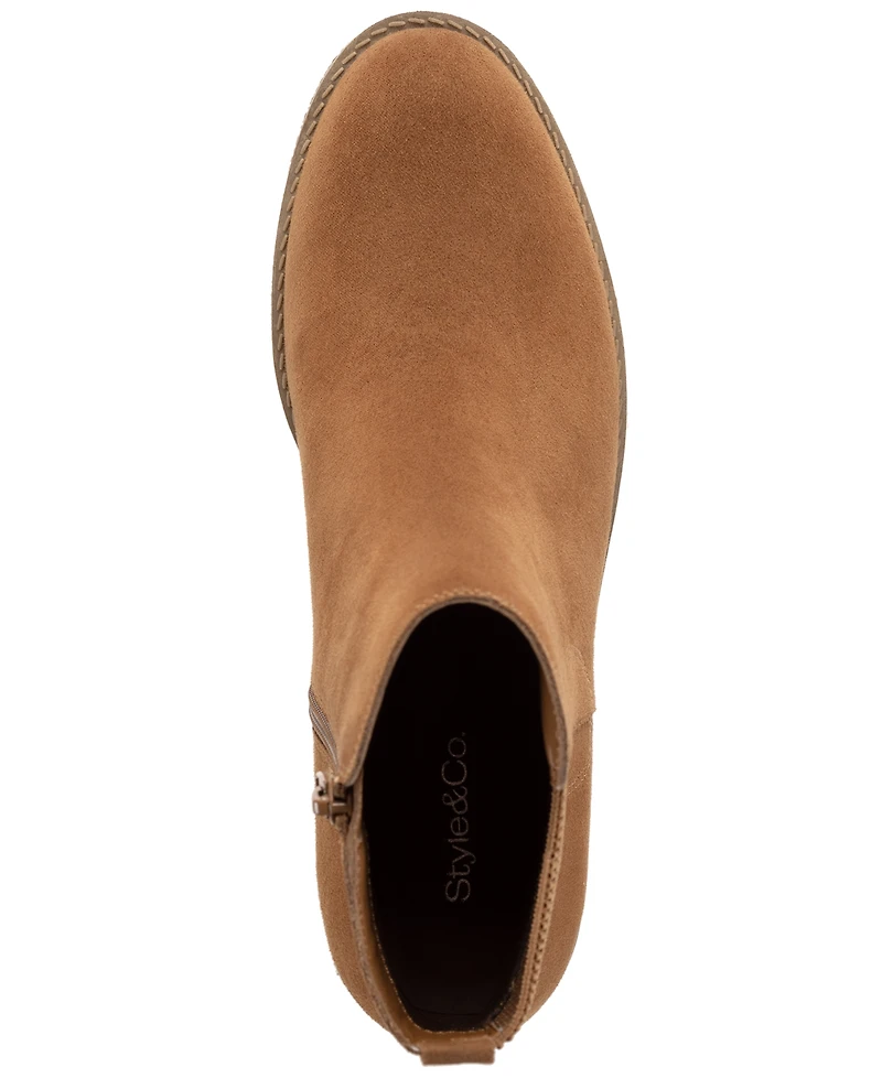 Style & Co Women's Graciee Lug Booties, Macy's Exclusive