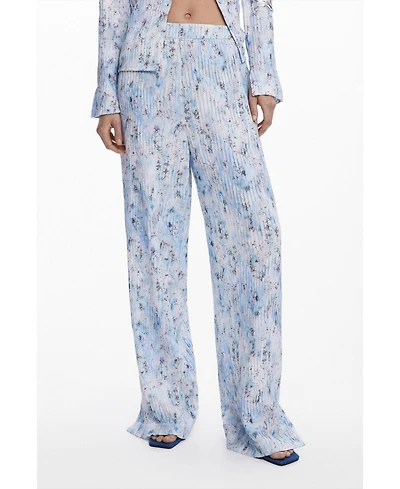 Desigual Women's Pleated long pants