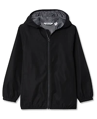 Lands' End Girls Waterproof Hooded Packable Rain Jacket