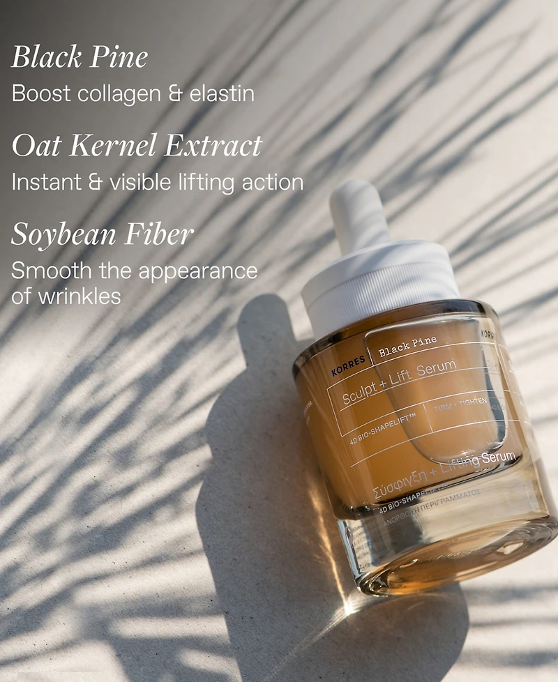 Korres Black Pine Sculpt + Lift Serum