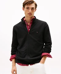 Tommy Hilfiger Men's Essential Zip-Thru Sweater
