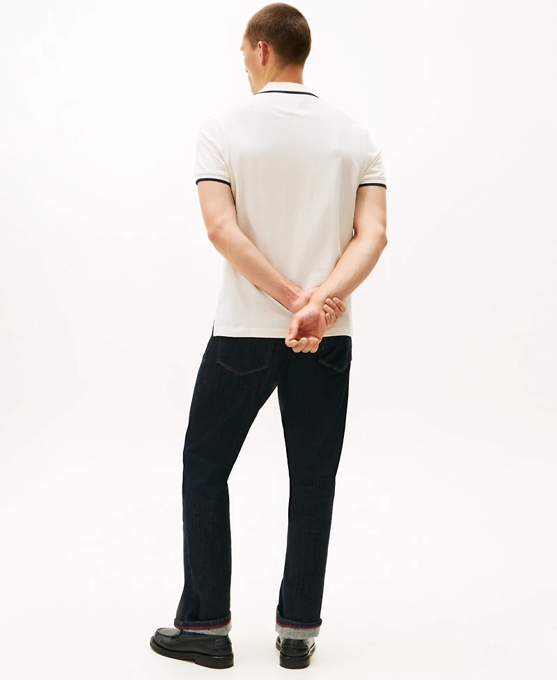 Tommy Hilfiger Men's Holiday Crest Regular Fit Polo Shirt