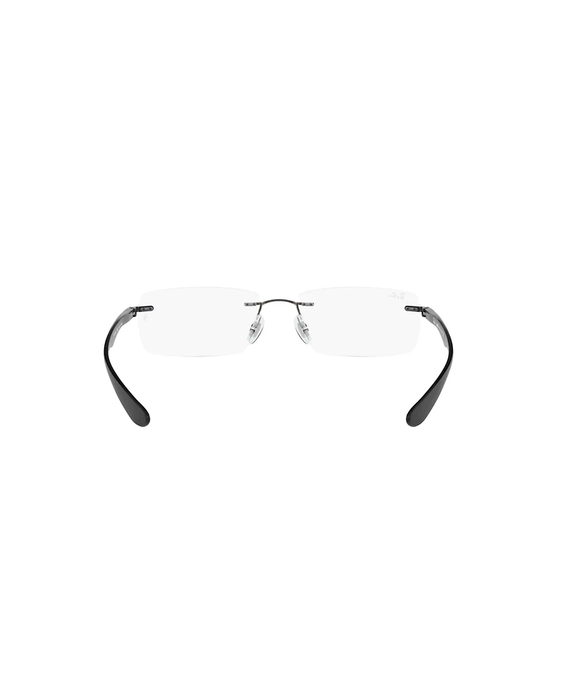 Ray-Ban Unisex Rectangle Eyeglasses, RB8724
