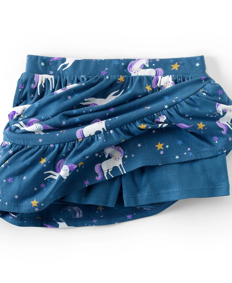 Lands' End Girls Tiered Skort