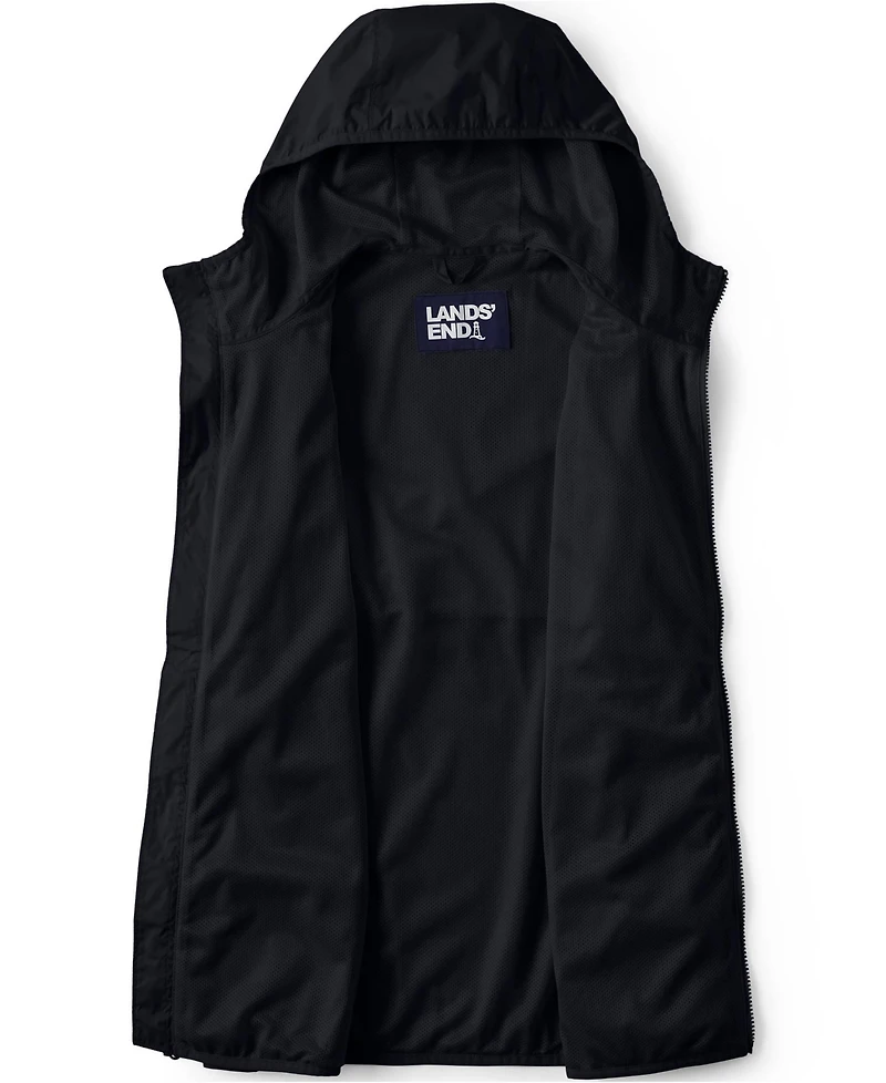 Lands' End Men's Upf 50 Windbreaker Jacket