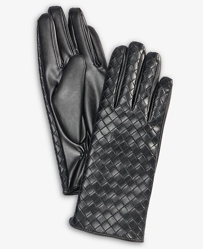 I.n.c. International Concepts Woven Stitch Gloves, Macy's Exclusive