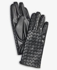 I.n.c. International Concepts Woven Stitch Gloves, Macy's Exclusive