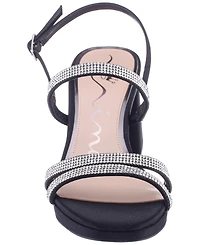 Nina Women's Berna Block-Heel Strappy Sandals