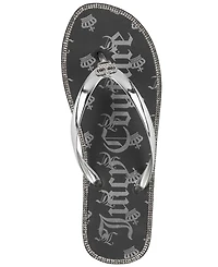 Juicy Couture Women's Shamrock Flip Flops
