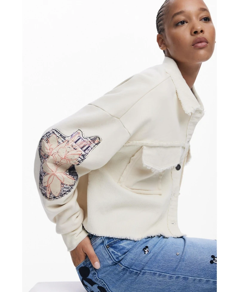 Desigual Women's Mickey sweatshirt-style jacket