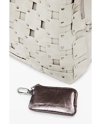 Desigual Women's Medium faux leather patch backpack