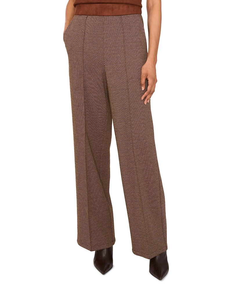 Vince Camuto Women's Pintuck-Front High-Rise Pants