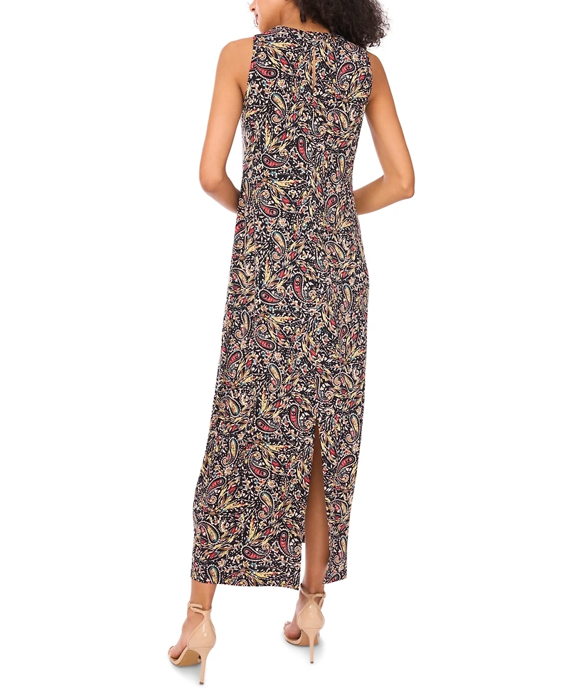Vince Camuto Women's Sleeveless Keyhole-Back Maxi Dress