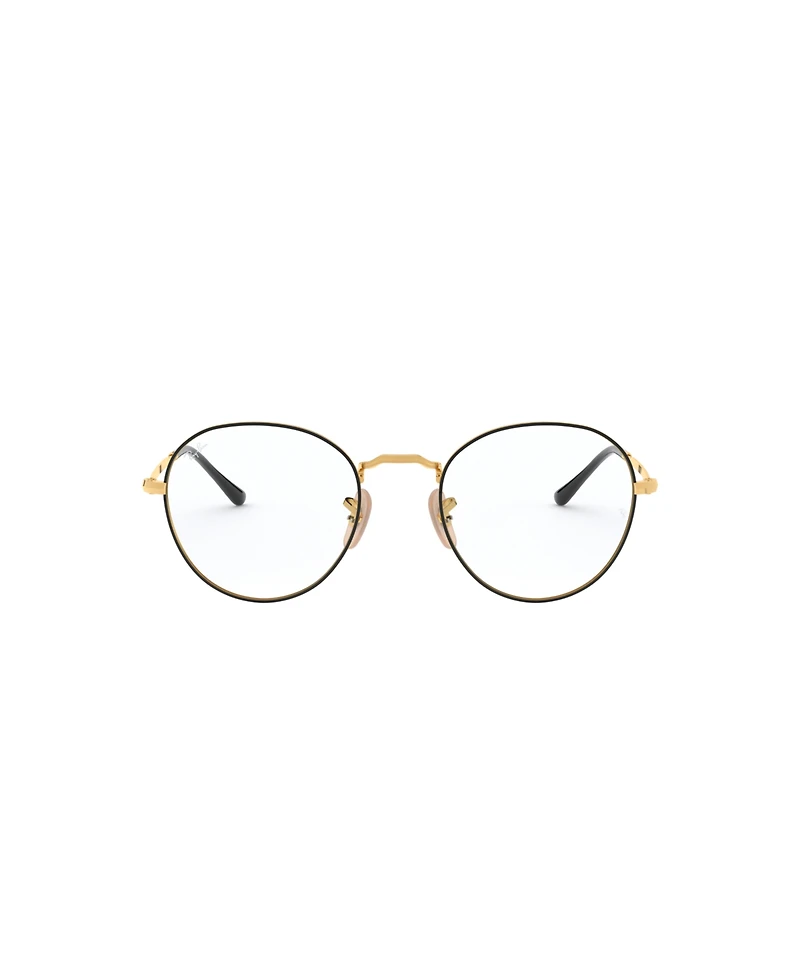 Ray-Ban Unisex Round Metal Optics Eyeglasses