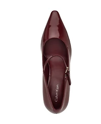Calvin Klein Women's Naprina Block Heel Mary Jane Pumps