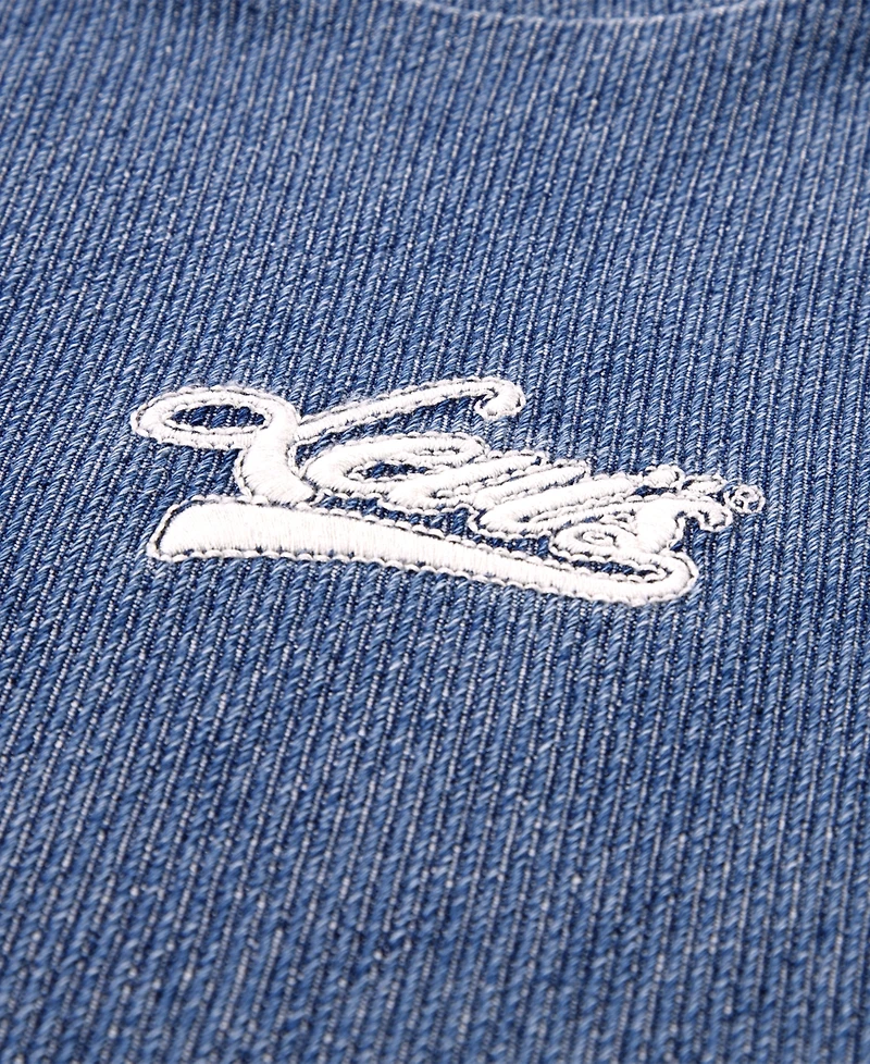 Levi's Big Girls Pullover Kangaroo Pocket Denim Hoodie