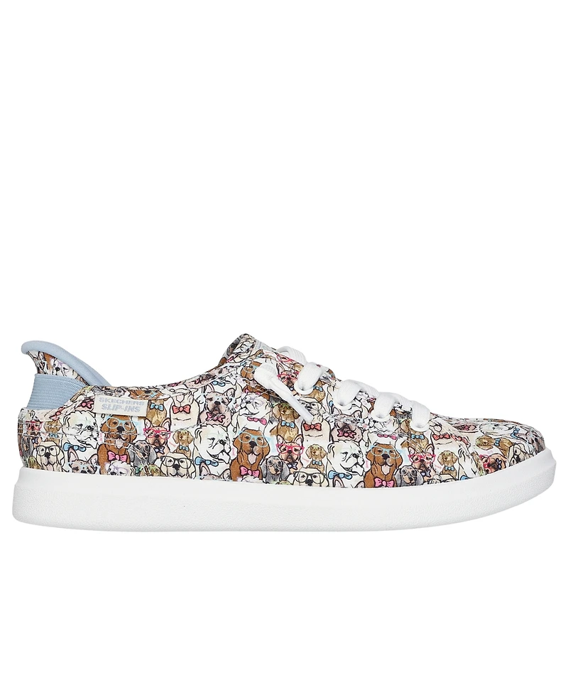 Skechers Women's Slip-Ins Bobs D'Vine-Preppy Pup Casual Sneakers from Finish Line