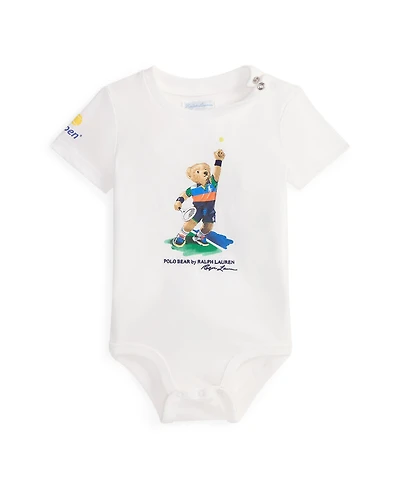 Polo Ralph Lauren Baby Boys Jersey Knit Short Sleeve One-Piece Bodysuit