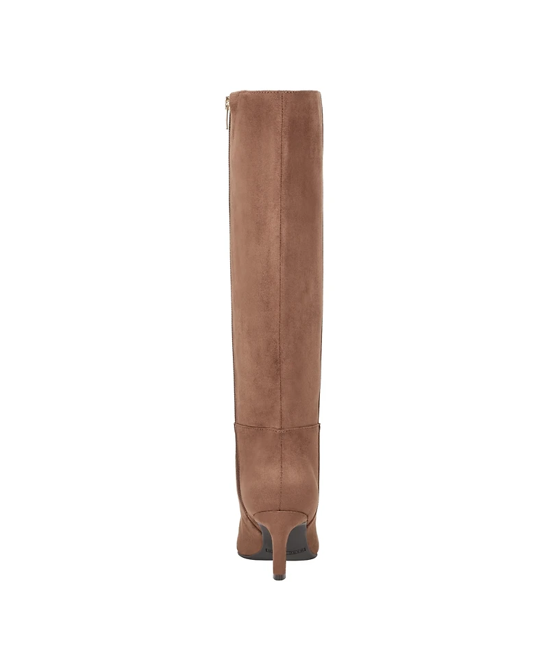 Marc Fisher Women's Leata Wide Calf Tall Pointy Toe Boots