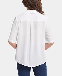 Nydj Women's Gabrielle Short Sleeve Top