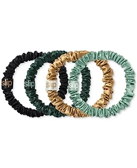 Slip 4-Pc. Pure Silk Sweetie Pie Skinny Scrunchies Set