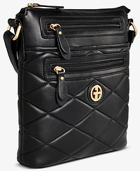 Giani Bernini Small Quilted North South Crossbody