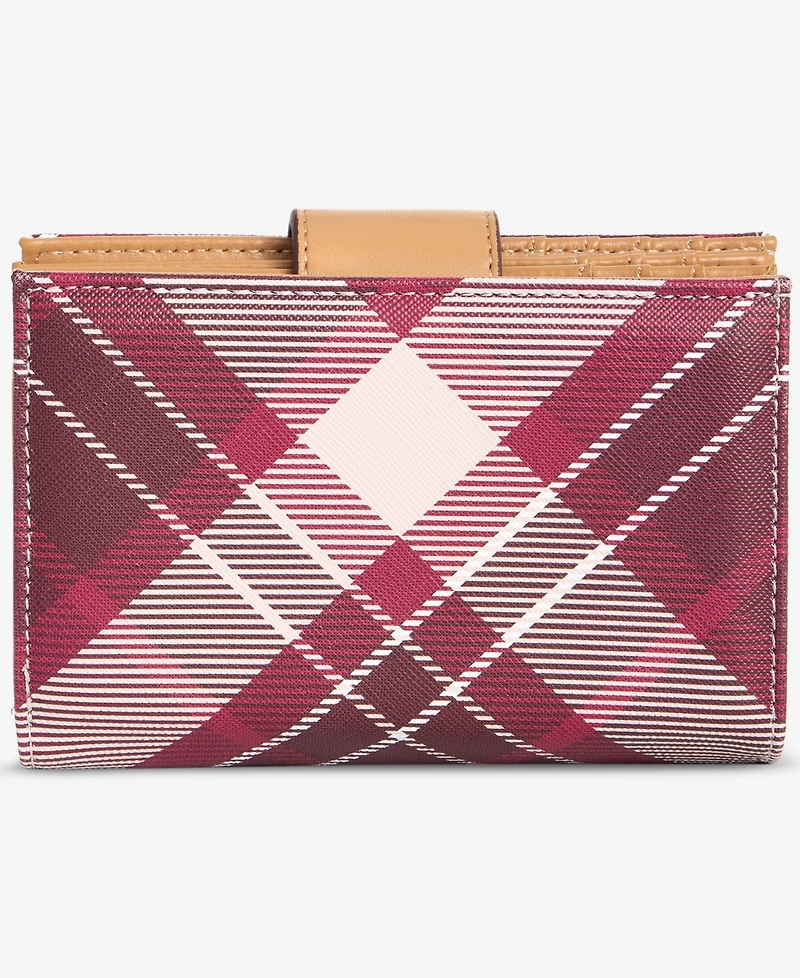 Giani Bernini Plaid Framed Indexer Wallet, Macy's Exclusive