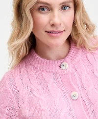 On 34th Women's Chunky Cable-Knit Cardigan, Macy's Exclusive