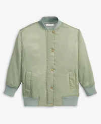 On 34th Women's Oversized Bomber Jacket, Macy's Exclusive