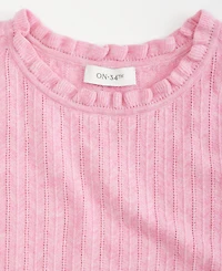 On 34th Women's Pointelle-Knit Tank, Macy's Exclusive