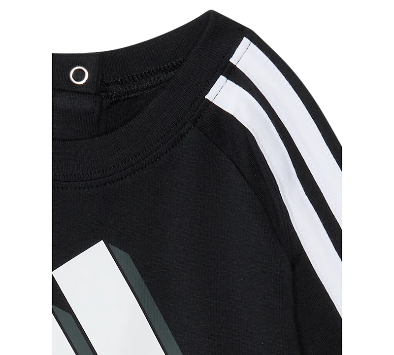 adidas Baby Boys Long Sleeve Graphic Coverall