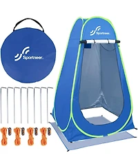 6.25' Portable Pop Up Changing Dressing Room Tent W/Carrying Bag for Camping Photo Shoot