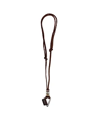 TRAFALGARGable Triangle and Beaded Leather Adustable Necklace