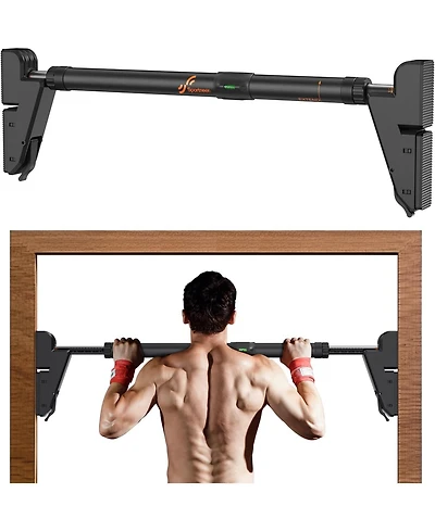 Pull up Bar for Doorway No-Screw Adjustable Chin Up Bar for Door Frame Door Pull Up Bar for Home Gym