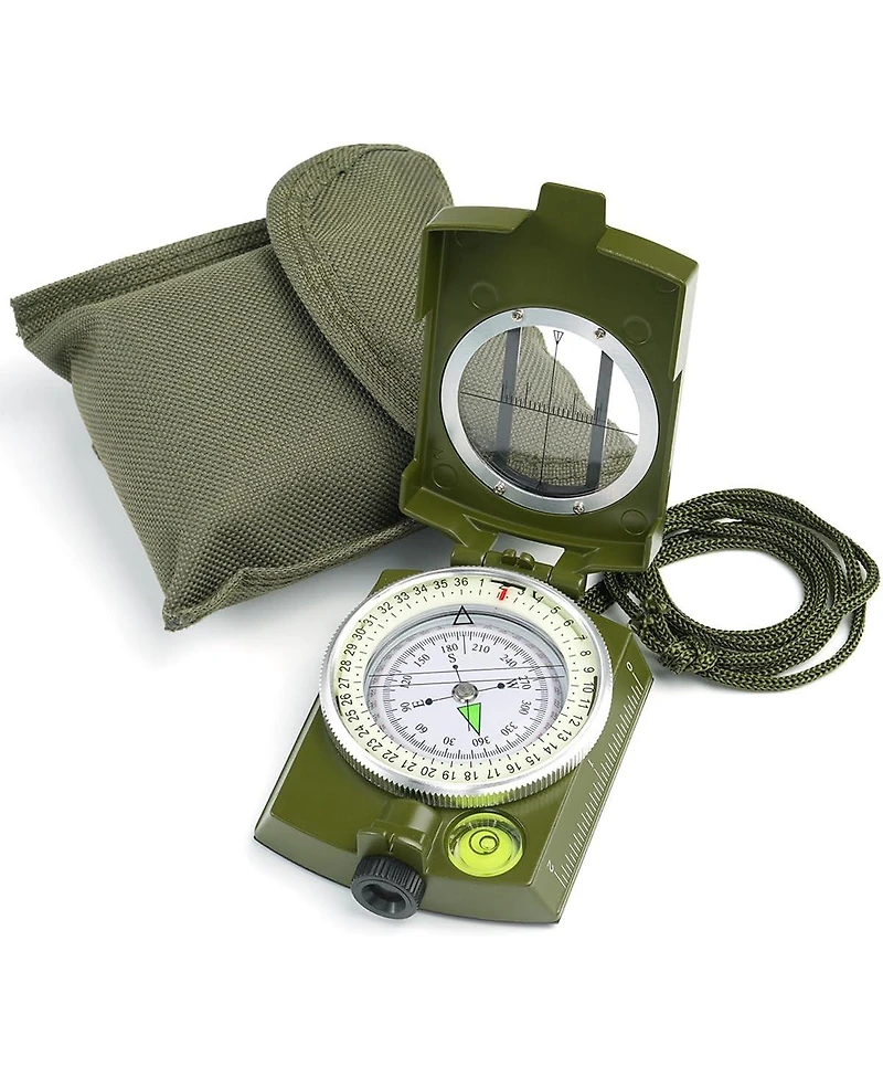 Sportneer Compass Hiking Survival Military Grade Waterproof Boy Scout Compass for Kids Gift Backpacking Camping Hiking Navigation
