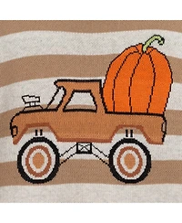Andy & Evan Toddler/Chile Boys Fall Striped Sweater with Truck