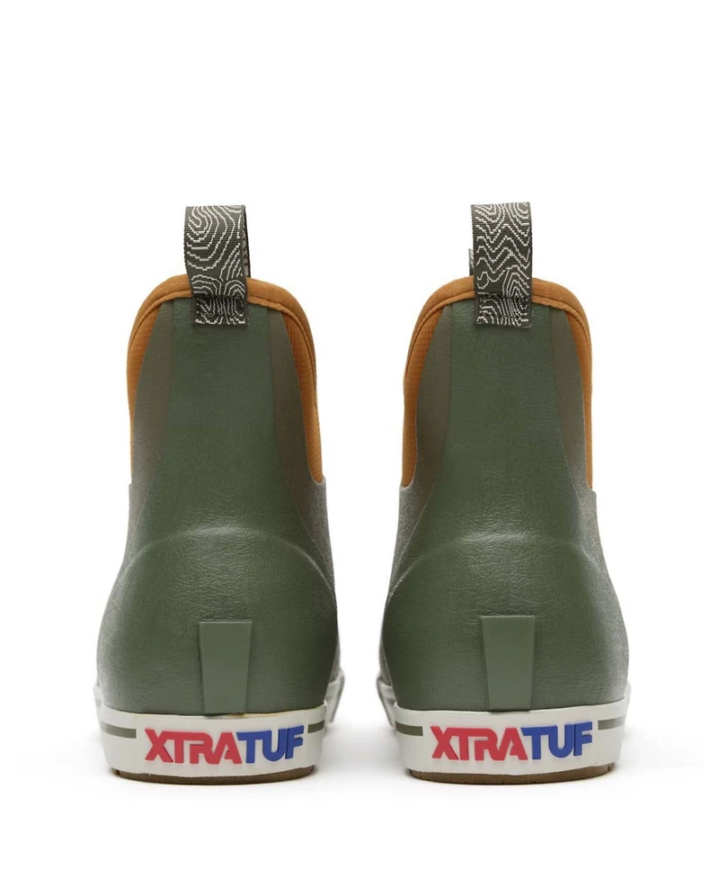 Xtratuf Men's Camp Fleece Lined 6 in Ankle Deck Boot