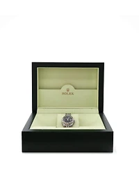 Pre-Owned Rolex Oyster Perpetual Datejust Automatic Watch in Stainless Steel and White Gold with Diamond Markers 26mm