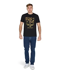 Raging Bull Mf Wings Print T-Shirt