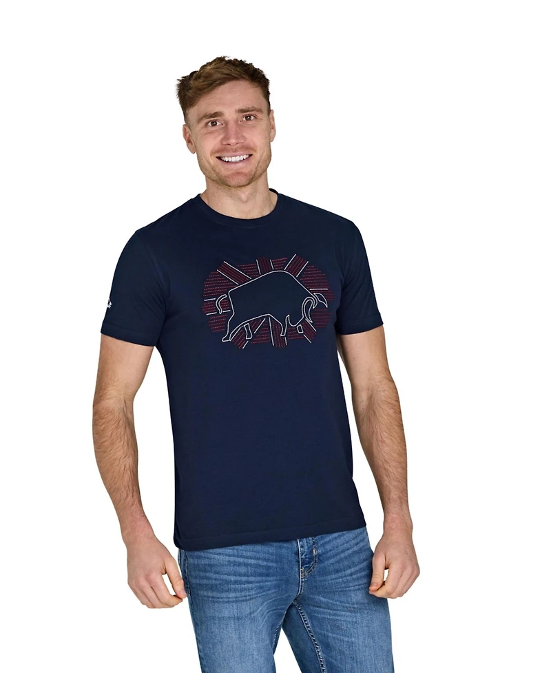 Raging Bull Big Outburst Union Jack T-Shirt