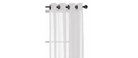 GoodGram Basic Home Grommet Top Sheer Single Window Curtain - 52 in. W x L