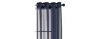 GoodGram Basic Home Grommet Top Sheer Single Window Curtain - 52 in. W x L