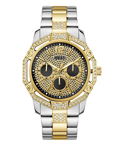 Guess Men's Two-Tone Multi-function Watch, 46mm