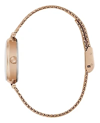 Guess Women's Rose Gold Tone Analog Watch, 24mm